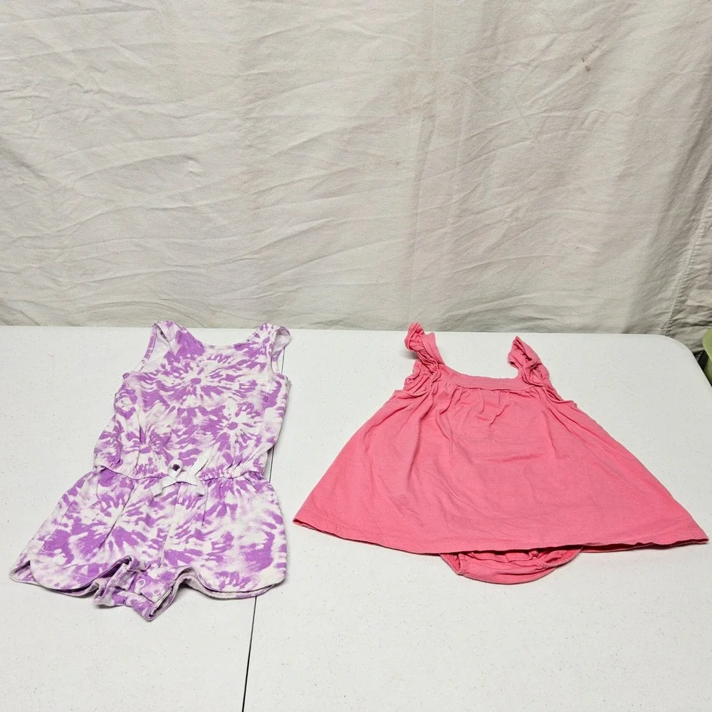 Baby Girl 18M Clothing Bundle - Carter's & Cat & Jack - 4 Piece Lot